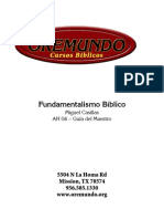 AH 04 - Fundamentalismo Biblico - Maestro