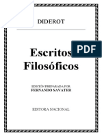 Diderot - Escritos Filosóficos