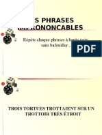 Les Phrases Imprononcables