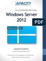 Brochure Curso Windows 2012 - Capacity