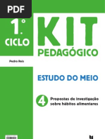 Kit Investigações sobre hábitos alimentares