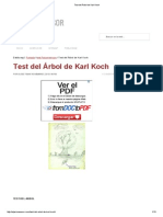 Test Del Árbol de Karl Koch
