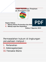 Presentasi Bagian Hukum 2015