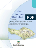 Hasil Penjaminan Kualitas Klhs Bali