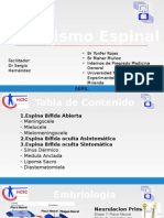 DISRAFISMO ESPINAL