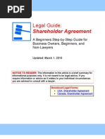 Shareholder Agreement - Legal Guide