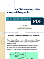 CHAPTER 5.b Koefisien Determinasi Dan Korelasi Berganda