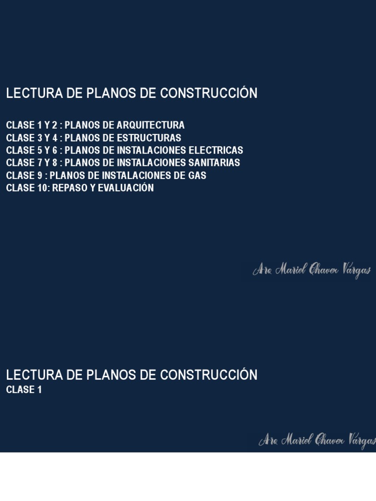 Manual de Lectura de Planos de Construcción | PDF | Dibujo técnico | Dibujo