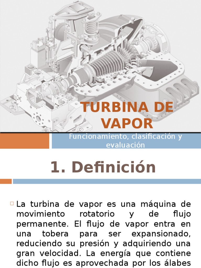Funcionamiento y Clasificación de Turbinas de Vapor | PDF | Turbina ...