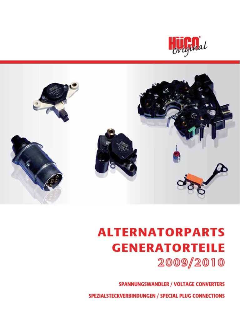 Alternatorparts Generatorteile PDF