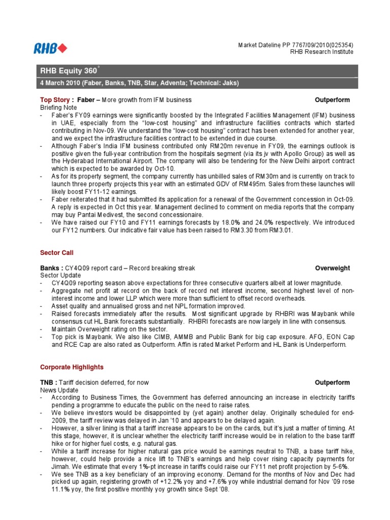 Faber's Growth and Sector Insights | PDF | Stocks | Securities (Finance)