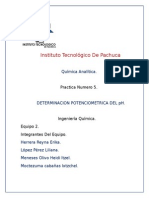 Determinación Potenciometrica Del PH