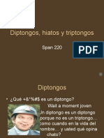 Diptongos, Hiatos y Triptongos