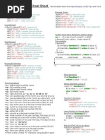 D3 Tips and Tricks Cheat Sheet For d3.Js