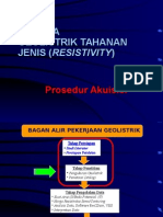 Pertemuan 6, 7, Metoda Akuisisi Data Geolistrik