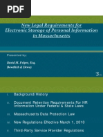 New Legal Requirements for Electronic Storage of Personal Information (01286383-4)