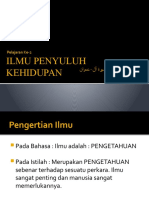 Ilmu Penyuluh Kehidupan