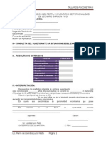 Reporte Psicologico Del Pipg