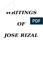 Writings of Jose Rizal
