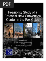 Sample Feasibility Study On Convention Center