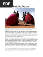 Tibetan Buddhist Debate