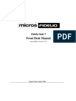 FrontDesk FIDELIO Manual 7