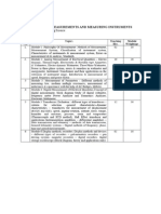 Electrical Measurements and Measuring Instruments