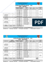 CALENDARIZACIÓN 2010