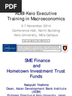 SME Finance and Hometown Investment Trust Funds