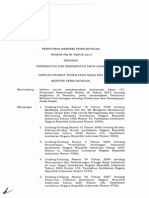 Permenhub No.84 Tahun 2013 Tentang Perekrutan Dan Penempatan Awak Kapal PDF