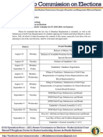 Memo 201532 - Revised Ateneo COMELEC Calendar For SY 2015-2016, 1st Semester PDF