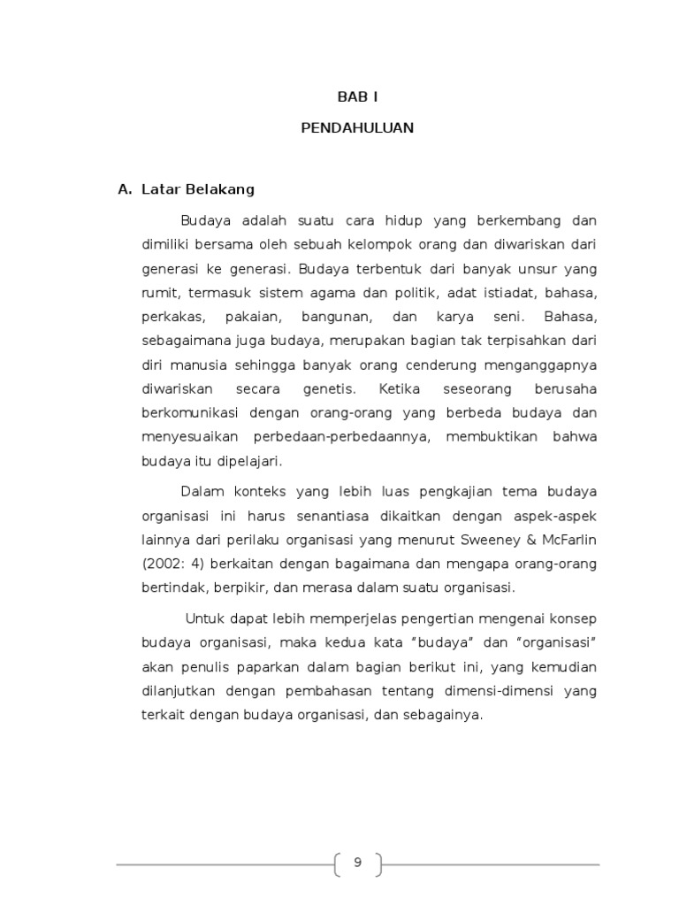 177473684 Makalah Budaya Organisasi Doc