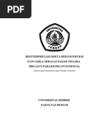 Download Makalah Filasafat Pancasila Reinterpretasi Serta Rekonstruksi Pancasila Sebagai Dasar Negara Melalui Paradigma Fungsional by rahmanhidayat SN27805942 doc pdf