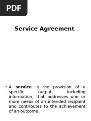 Service Agreement