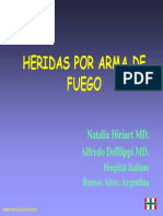 Heridas Por Armasde Fuego