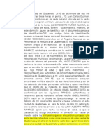 Acta Proceso Sucesorio Intestado, Derecho Notarial