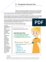 Download Pengertian Teks Recount bahasa Inggris by learningself SN278071430 doc pdf