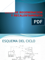 Ciclo de Regeneracion y Recalentamiento