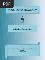India Inc in Downturn