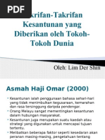 Takrifan Takrifan Kesantunan Yang Diberikan Oleh Tokoh Tokoh Dunia Pdf