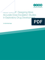 Designing More Accurate Dose Escalation Studies in Exploratory Drug Development PDF