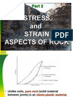 Stress and Strain Aspects of Rock