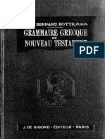 Botte-Grammaire Grecque Du Nouveau Testament-1933 PDF