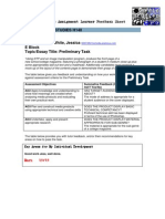 Media Studies Assignment Learner Feedback Sheet OCR