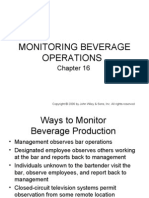 Monitoring Beverage Operations