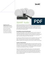 Produktspezifikation: SMART Audio - Verstärkersystem Für Klassenzimmer