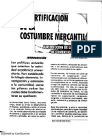 costumbre mercantil