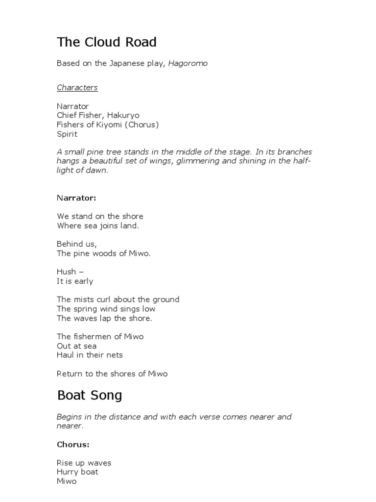 The Cloud Road PDF Nature