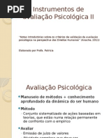 Notas Introdutórias Sobre Os Critérios de Validação Da Avaliação Psicológica