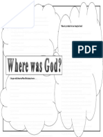 Worksheet - Where was God?